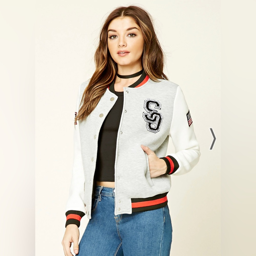 Scuba Parchwork Varsity jacket